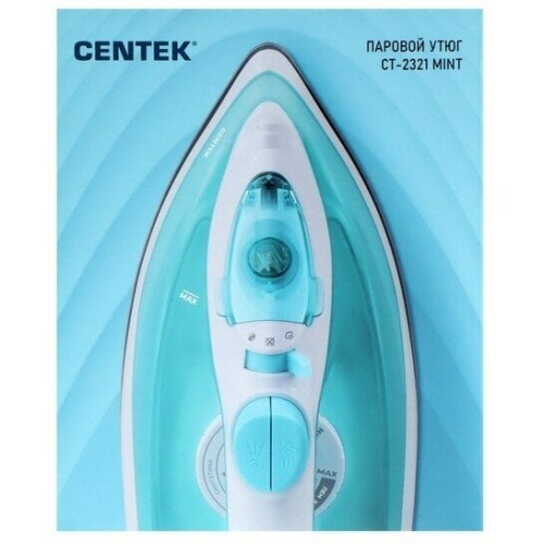 Утюг Centek CT-2321 (белый/зеленый) 2