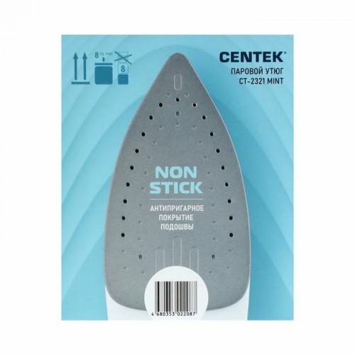 Утюг Centek CT-2321 (белый/зеленый) 6