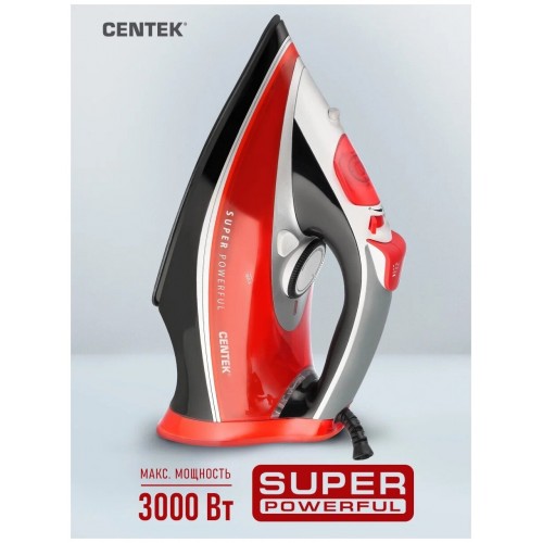 Утюг Centek CT-2346 (красный/черный) 5