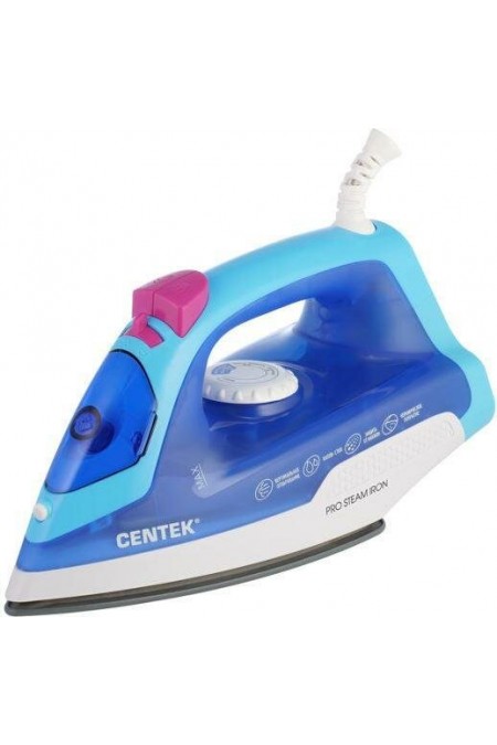 Утюг Centek CT-2348 (синий/голубой) 