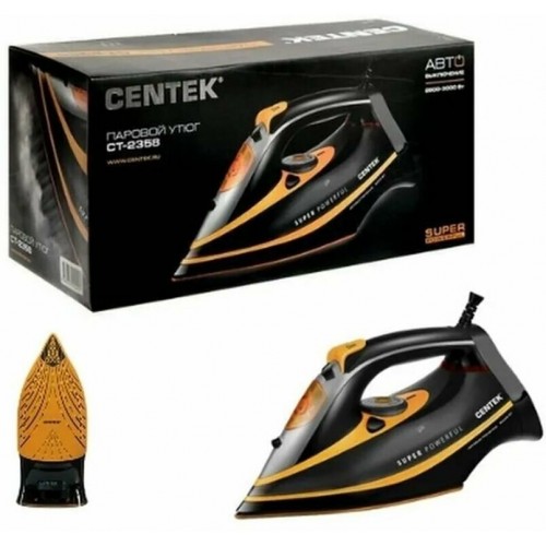 Утюг CENTEK CT-2358 (желтый/серый) 4
