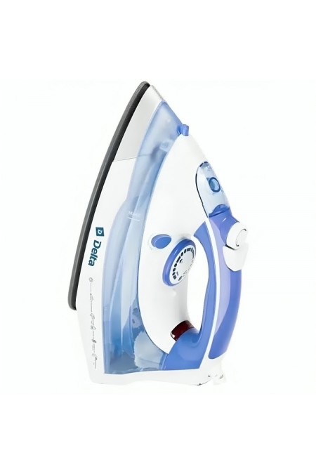 Утюг Delta DL-711 (белый/голубой) 