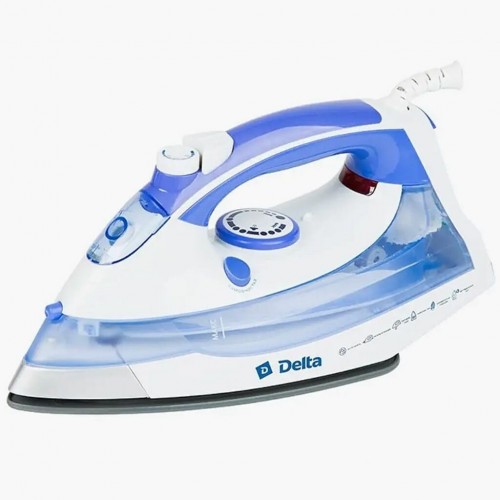 Утюг Delta DL-711 (белый/голубой) 9