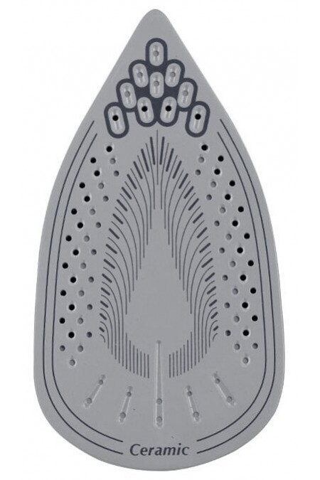 Утюг Delta DL-756 (черный/красный) 1