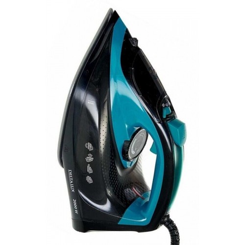Утюг Delta Lux DE-3000 (черный/бирюзовый) 4