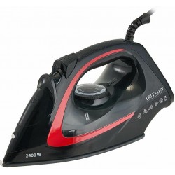 Утюг Delta Lux DE-3006 (черный/красный)