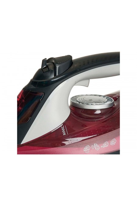 Утюг Delta Lux DE-3009 (бордовый/черный) 5