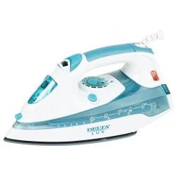 Утюг Delta LUX DL-710 (белый/голубой)