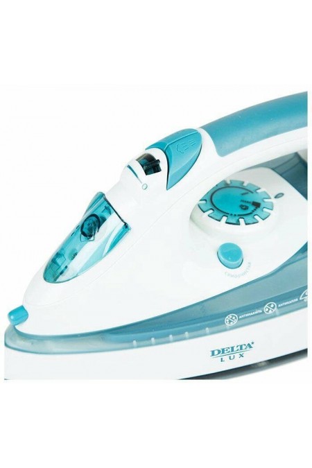 Утюг Delta LUX DL-710 (белый/голубой) 2