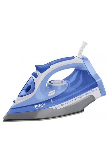 Утюг Delta Lux DL-712 (белый/синий) 