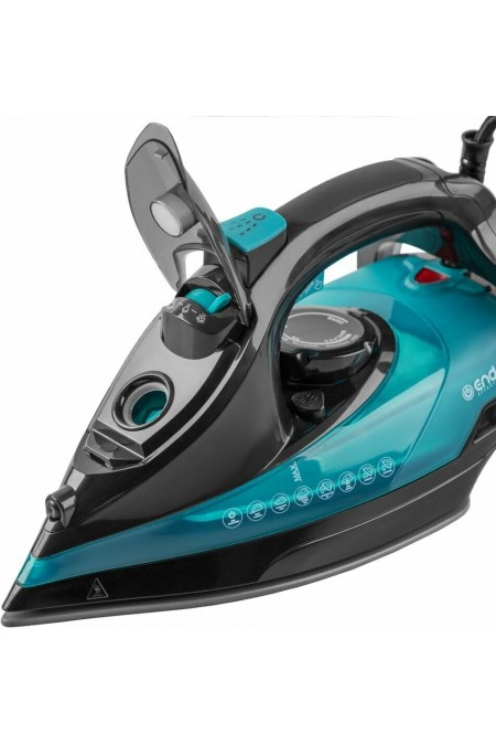 Утюг Endever Delta-227 (черный/лазурно-синий) 1
