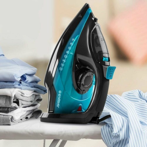 Утюг Endever Delta-227 (черный/лазурно-синий) 8