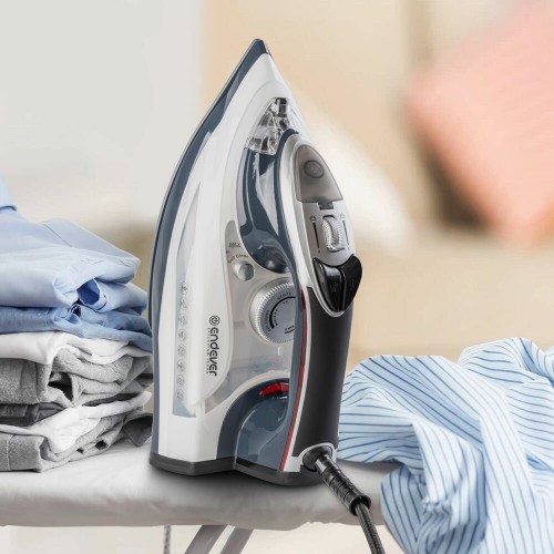 Утюг Endever Delta-228 (темно-синий/белый) 6