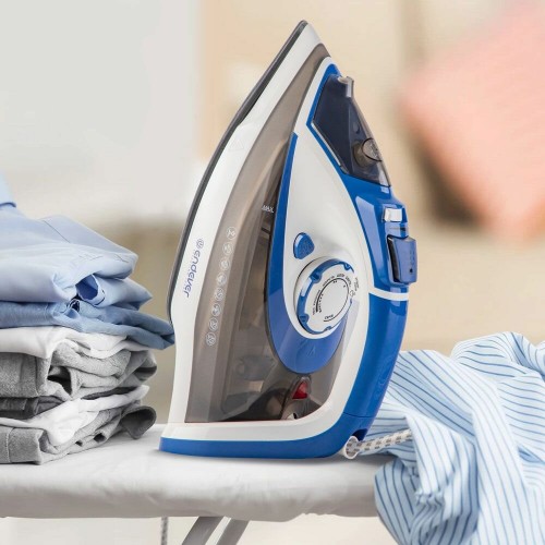 Утюг Endever Delta-231 (белый/синий/черный) 