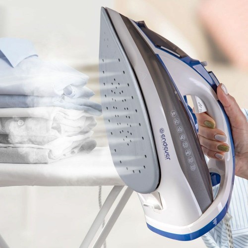 Утюг Endever Delta-231 (белый/синий/черный) 1