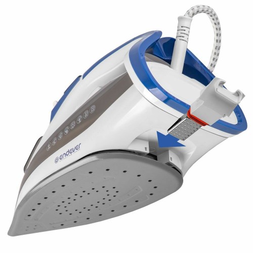 Утюг Endever Delta-231 (белый/синий/черный) 4