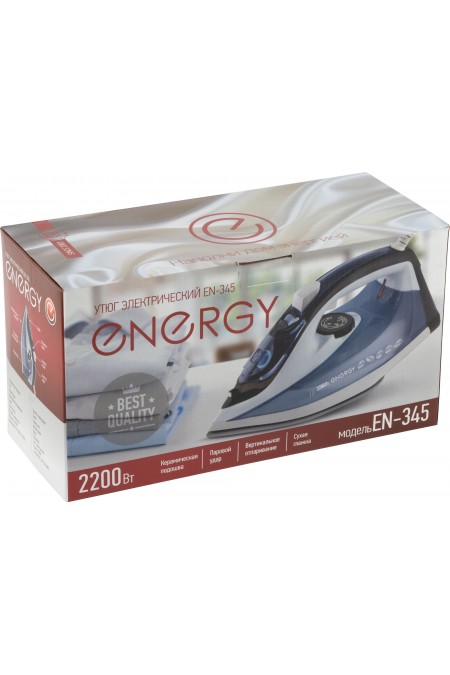 Утюг Energy EN-345 (синий) 5