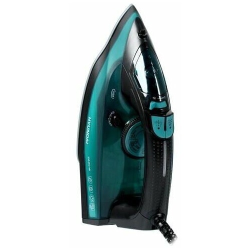 Утюг Hyundai H-SI01124 (черный/зеленый) 1