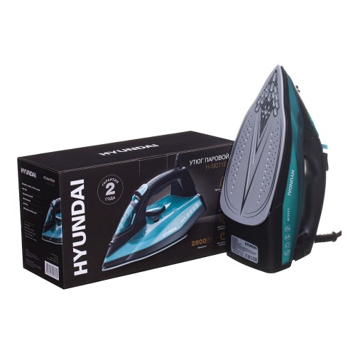 Утюг Hyundai H-SI01124 (черный/зеленый) 7