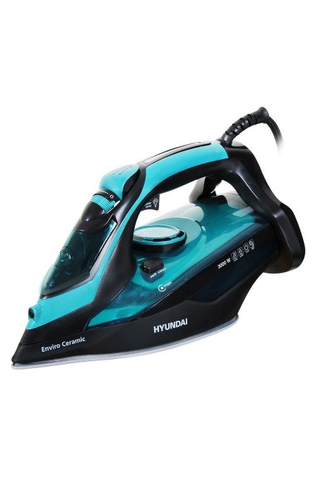 Утюг Hyundai H-SI01221 (черный/бирюзовый) 