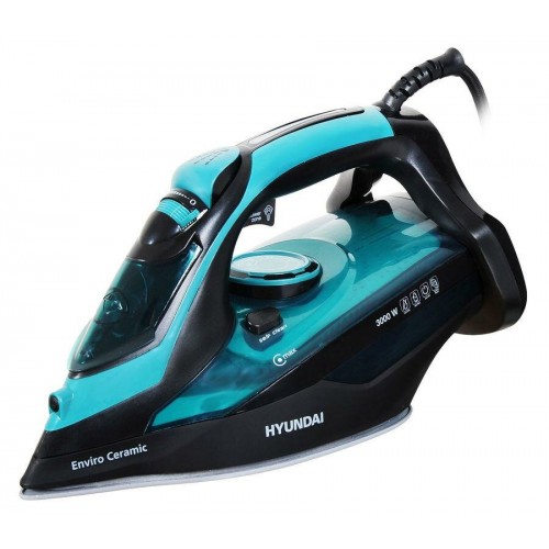 Утюг Hyundai H-SI01221 (черный/бирюзовый) 
