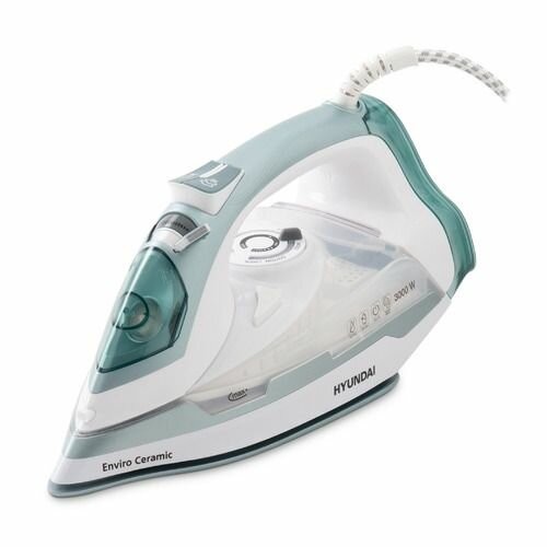 Утюг Hyundai H-SI01223 (белый/изумрудный) 