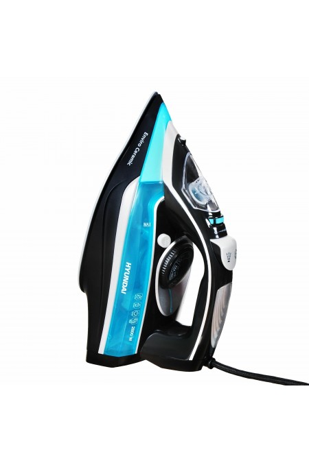 Утюг Hyundai H-SI01336 (черный/голубой) 