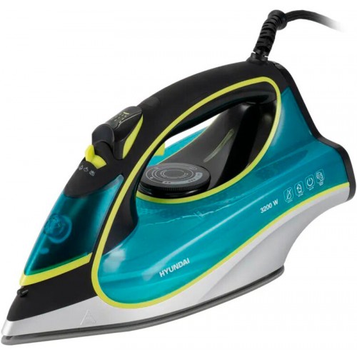 Утюг Hyundai H-SI01450 (голубой/желтый) 