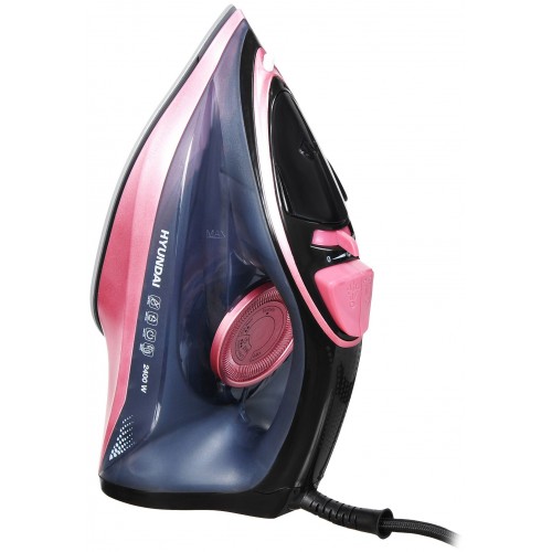 Утюг Hyundai H-SI01623 (черный/розовый) 2