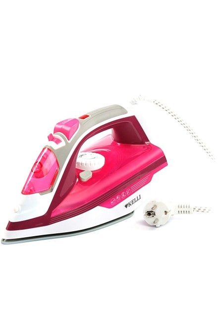 Утюг Kelli Kl-1627 (розовый) 5