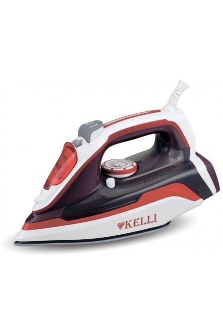 Утюг Kelli KL-1633 (красный/белый/серый) 
