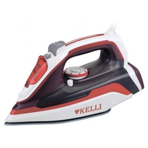 Утюг Kelli KL-1633 (красный/белый/серый) 