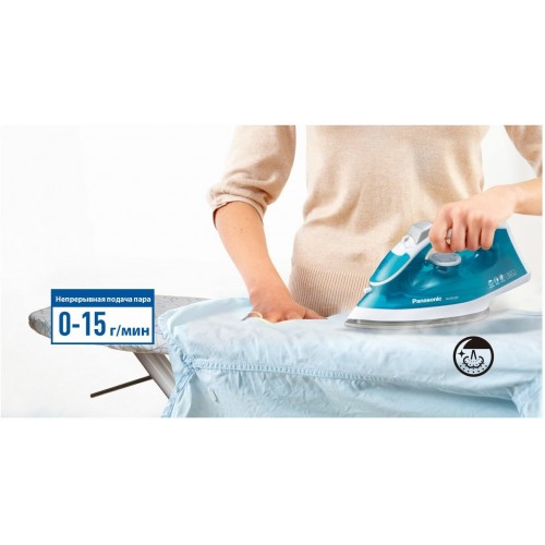 Утюг Panasonic NI-M250TGTW (голубой/белый) 2