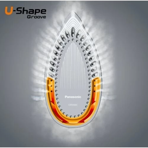 Утюг Panasonic NI-S430RTV (красный) 1