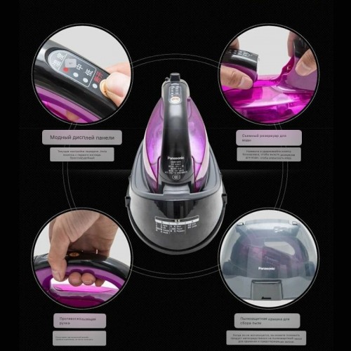 Утюг Panasonic NI-WL41VTW (фиолетовый/черный) 4
