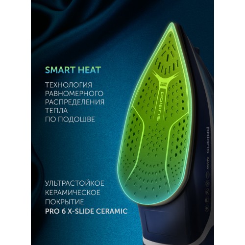 Утюг Polaris PIR 2444K Cord (синий) 1