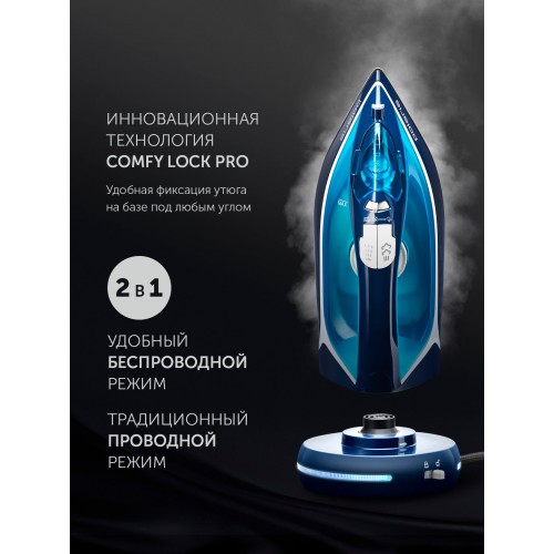 Утюг Polaris PIR 2444K Cord (синий) 2