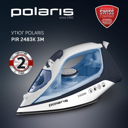 Утюг Polaris PIR 2483K (голубой) 1
