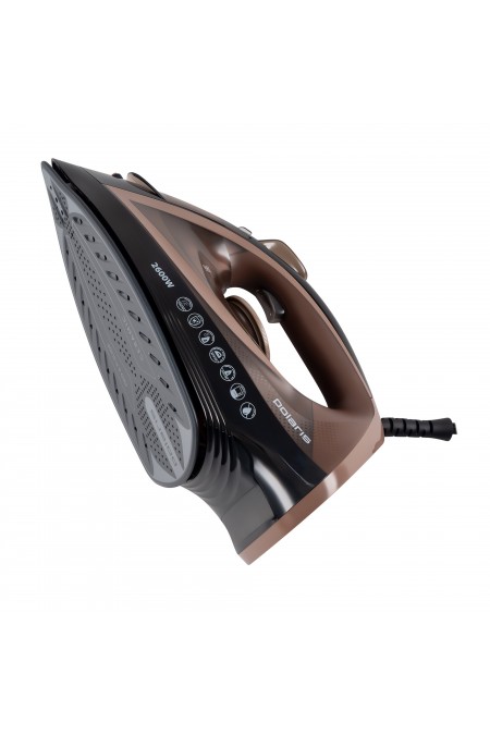Утюг Polaris PIR 2605AK (черный/коричневый) 