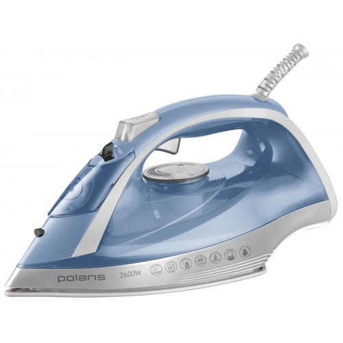 Утюг Polaris PIR 2668AK (голубой/серебристый) 