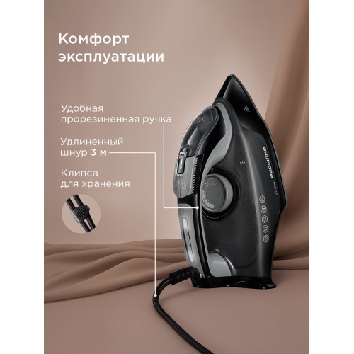 Утюг Redmond IR-1609 (черный) 6