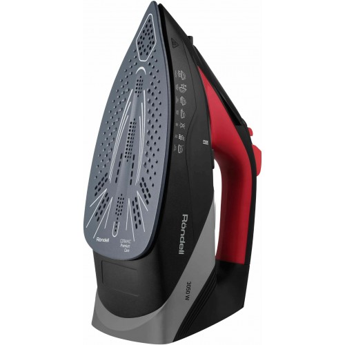 Утюг Rondell RDE-2001 (черный/красный) 