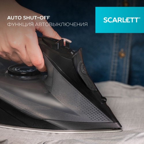 Утюг SCARLETT SC-SI30K66 (белый/серый) 1