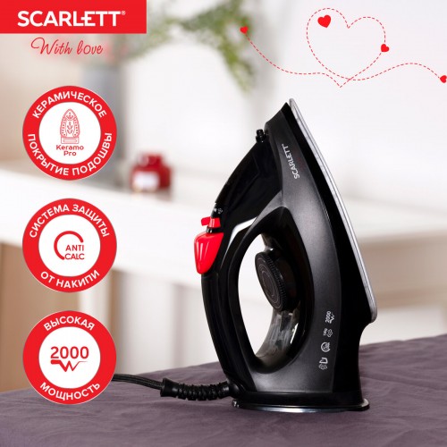 Утюг Scarlett SC-SI30K70 (черный) 