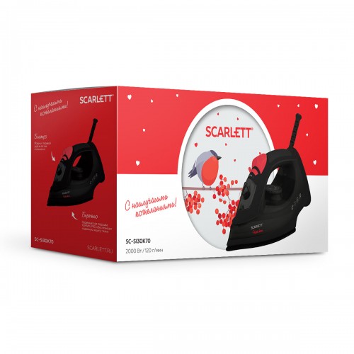 Утюг Scarlett SC-SI30K70 (черный) 5
