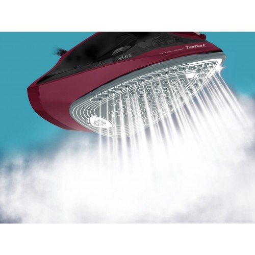 Утюг Tefal Express Steam FV2846E0 (бордовый/черный) 4