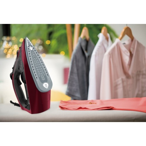 Утюг Tefal Express Steam FV2846E0 (бордовый/черный) 7