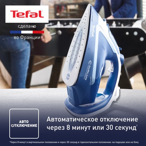 Утюг Tefal FV5735E0 (белый/синий) 3