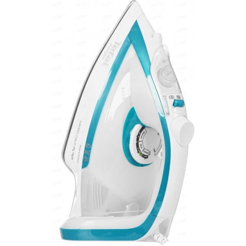 Утюг Tefal Puregliss FV8044E0 (белый/голубой) 