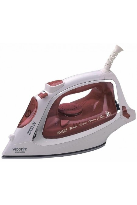 Утюг Viconte VC-4309 (коричневый/белый) 